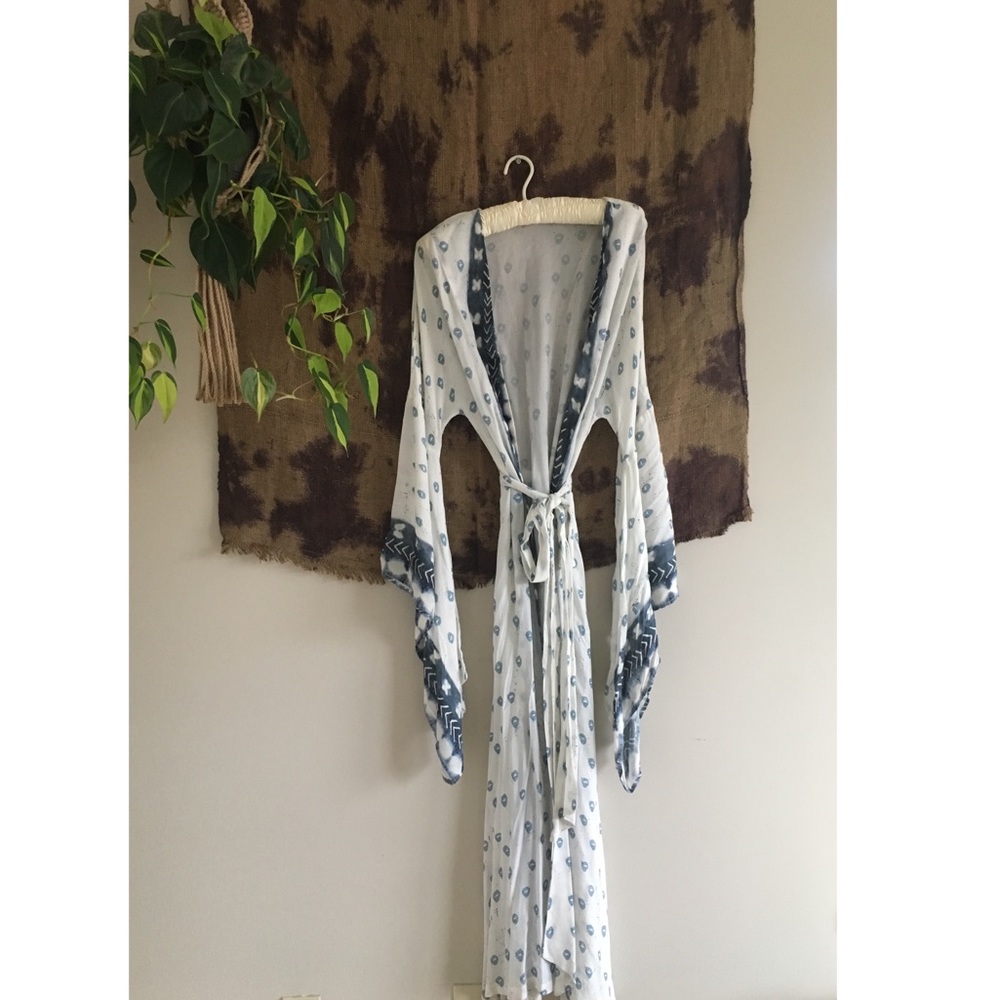 Jens Pirate Booty - white/indigo kimono NEW